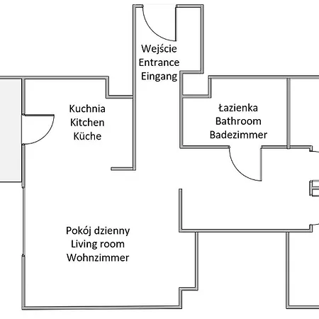 Apartman Flat 10 In The Old Town, 2 Bedrooms, Underground Parking
